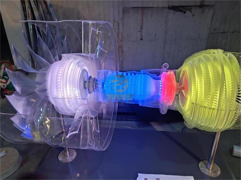 鄂州飞机发动机模型